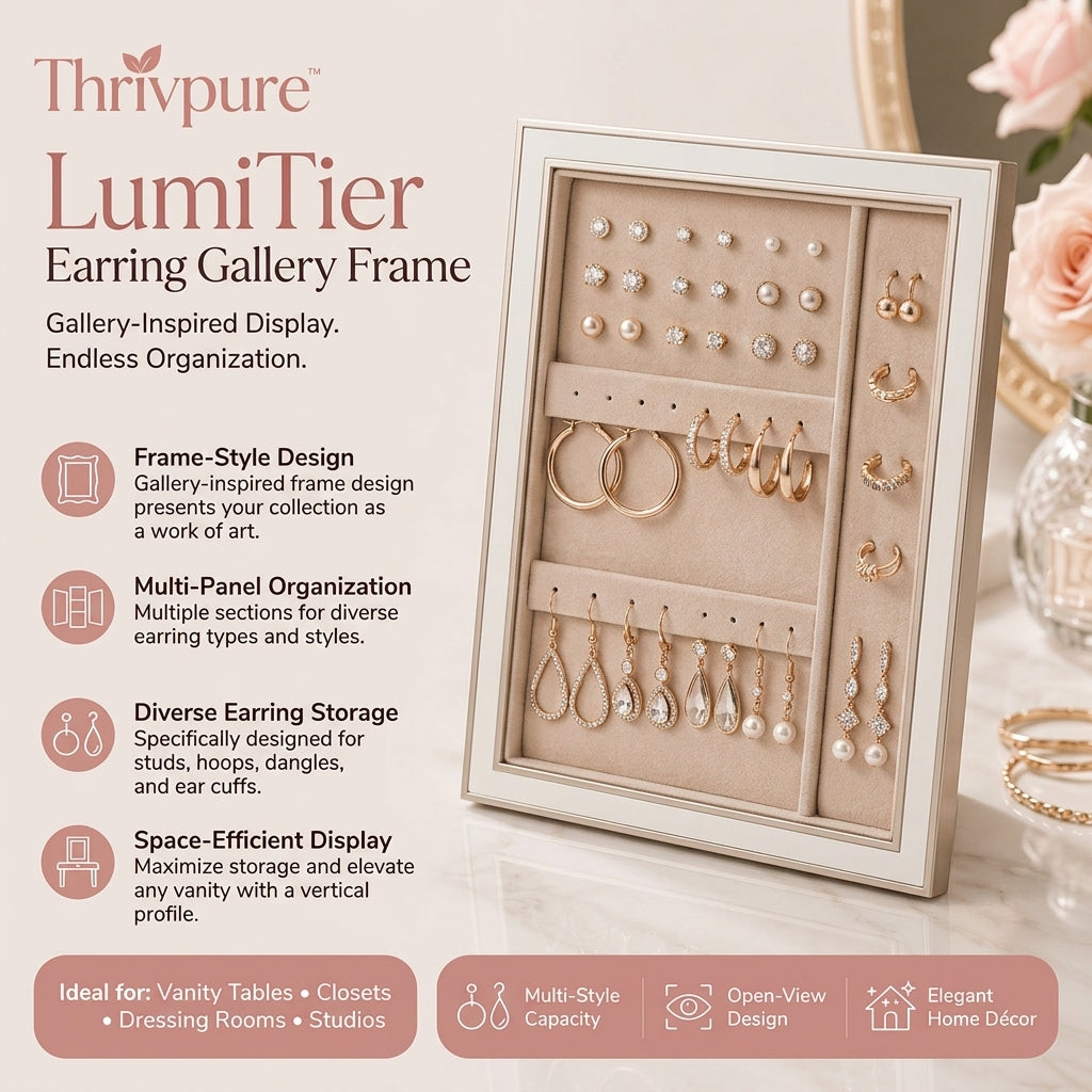 Thrivpure™ LumiTier Earring Gallery Frame