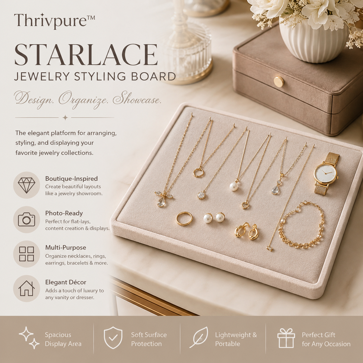 Thrivpure™ Starlace Jewelry Styling Board